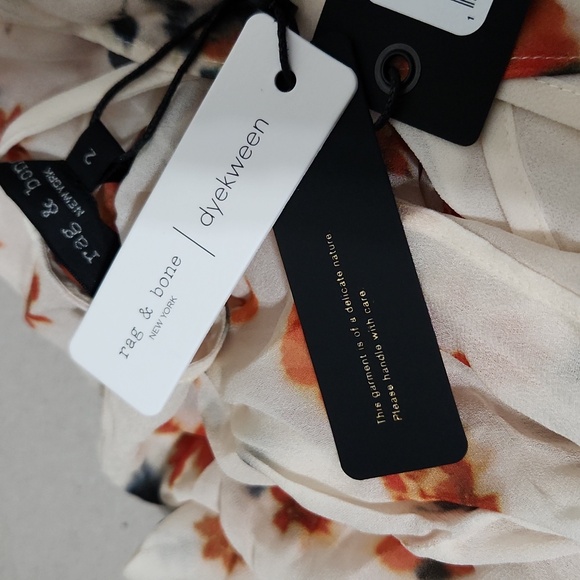 NWT Rag & Bone Tamar Printed Dress. Size 2 - Picture 10 of 14
